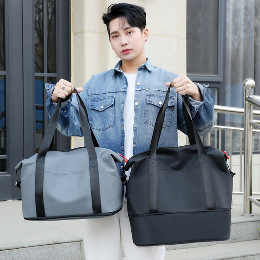 Dry Wet Separation Retractable Large Capacity Waterproof Handbag - Enfance-Heureuse