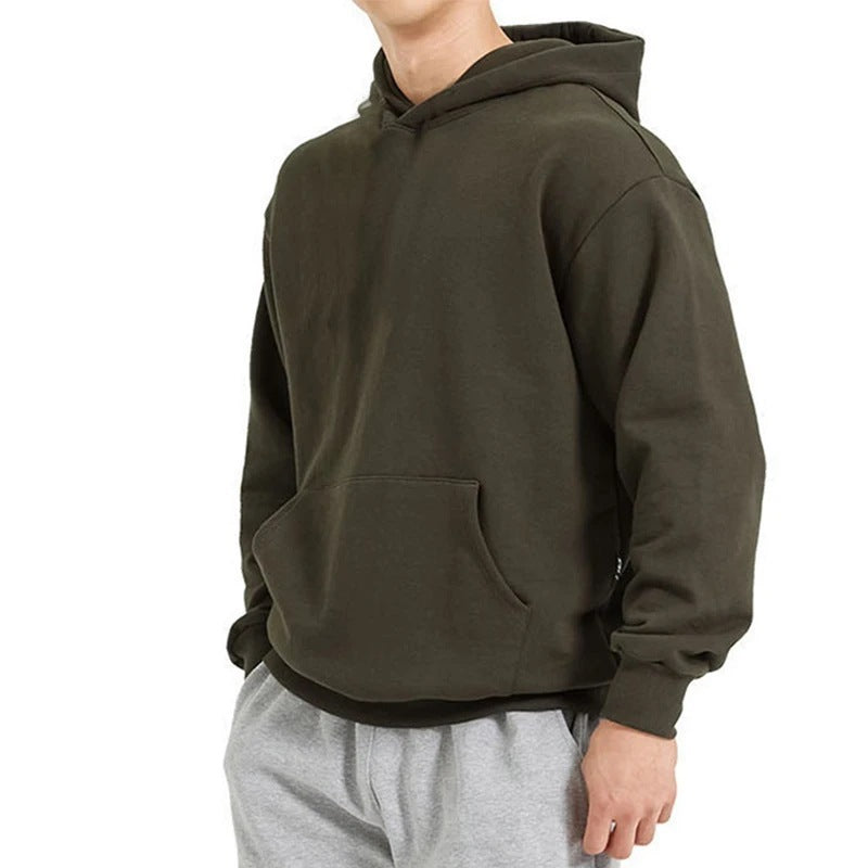 Men's Sweatshirt Loose Sweatshirt Drop-shoulder Sleeve Hoodie - Enfance-Heureuse