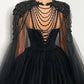 Black Evening Gown Daily Style - Enfance-Heureuse