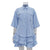 Ruffled Tiered Skirt Lapel Short-sleeved Shirt Two-piece Set - Enfance-Heureuse