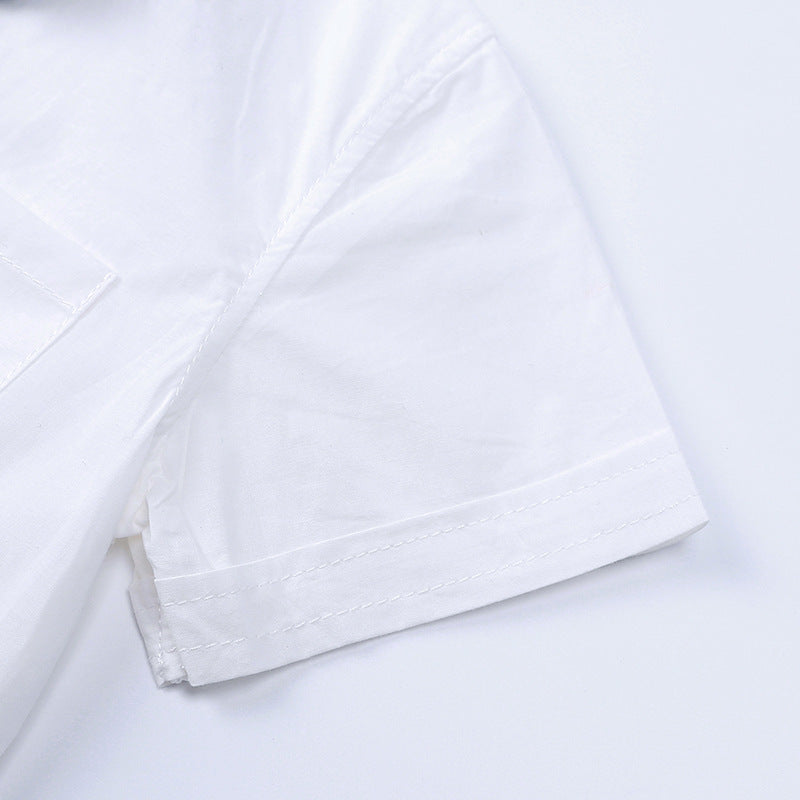 Boys Gentleman Bow Tie Backstrap Shorts Set