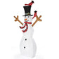 Lighted Snowman Christmas Yard Decorations, Pre-lit Snowman And Birds With 170 LED White Lights And Stakes For Xmas Outdoor Holiday Indoor Decor Lighted Holiday Displays - Enfance-Heureuse