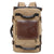Men Canvas Backpack Huge Travel School Shoulder Computer Backpack Functional Versatile Bags Multifunctional Laptop Bag - Enfance-Heureuse