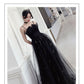 Black Evening Dress Temperamental Minority High-end - Enfance-Heureuse