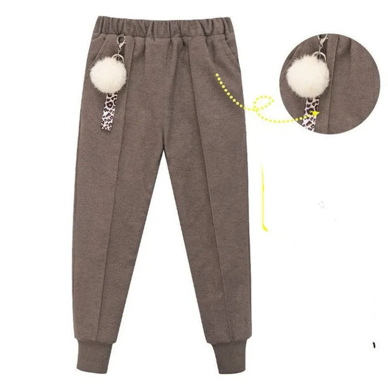 Pantalon en tissu de laine coton pour enfants plus grand - Enfance-Heureuse