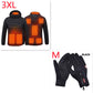 New Heated Jacket Coat USB Electric Jacket Cotton Coat Heater Thermal Clothing Heating Vest Men's Clothes Winter - Enfance-Heureuse