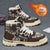 Fleece-lined Warm Martin Boots Worker Boot Men's Motorcycle Boots Student High-top Cotton Shoes - Enfance-Heureuse