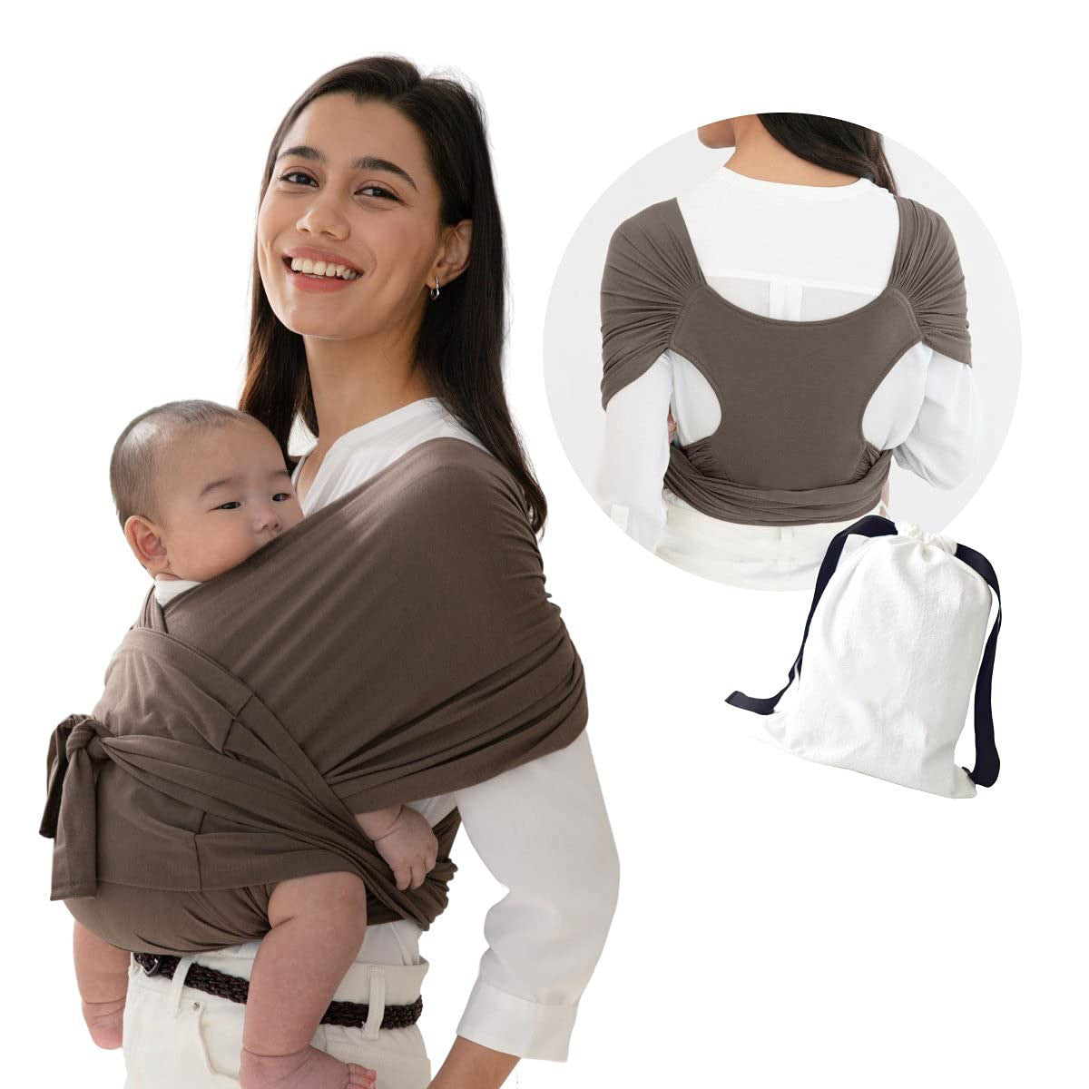 Summer Cotton Cross Simple Baby Carrier - Enfance-Heureuse