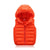 Children's Down Cotton Hooded Thermal Vest Solid Color - Enfance-Heureuse