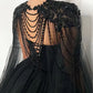 Black Evening Gown Daily Style - Enfance-Heureuse