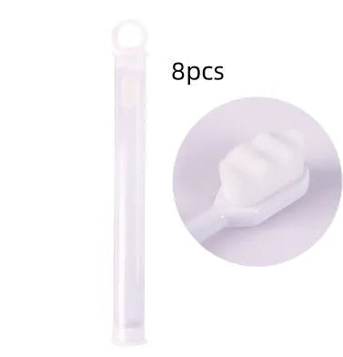 Ultra-fine Toothbrush Super Soft Bristle Deep Cleaning Brush Portable For Oral Care Tools Teeth Care Oral Cleaning Travel