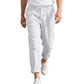 American Linen Men's Casual Pants Summer Loose Straight - Enfance-Heureuse