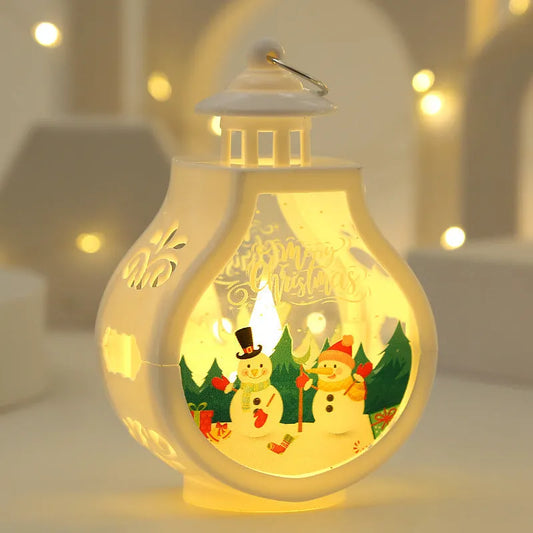 Christmas Candle Lamp Romantic Ornaments - Enfance-Heureuse