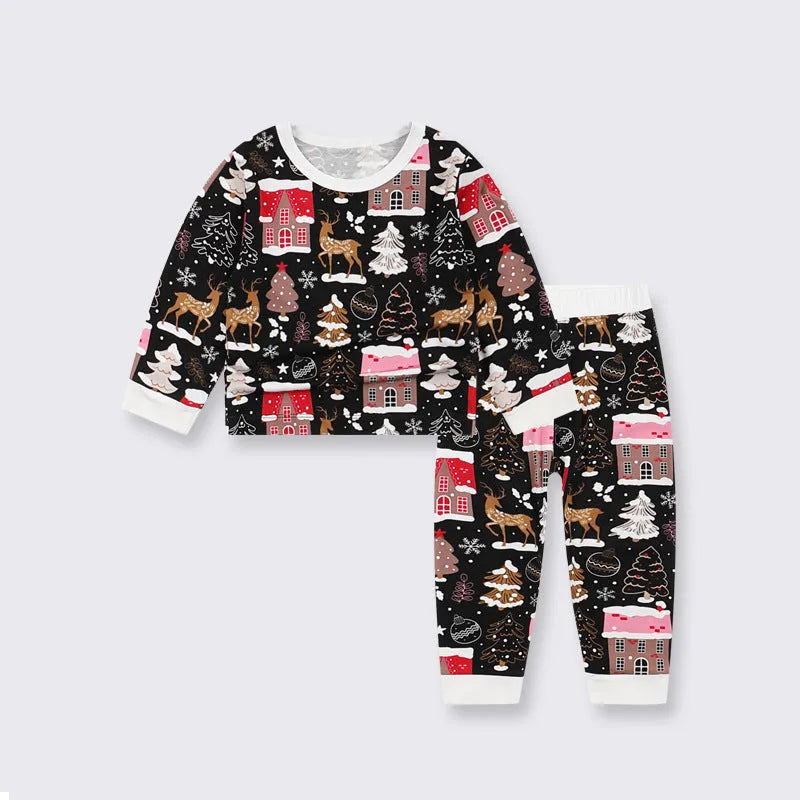 Pyjama bébé en fibre de bambou pour enfants - Enfance-Heureuse