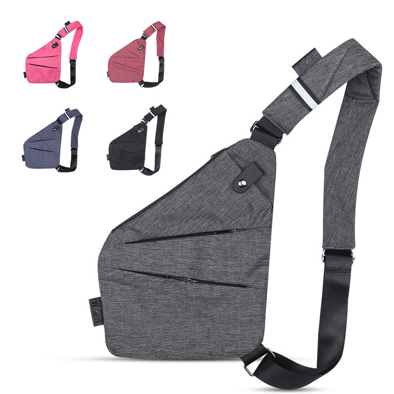 New Mens Digital Storage Gun Bag Diagonal Outdoor Sports Waist Bag - Enfance-Heureuse