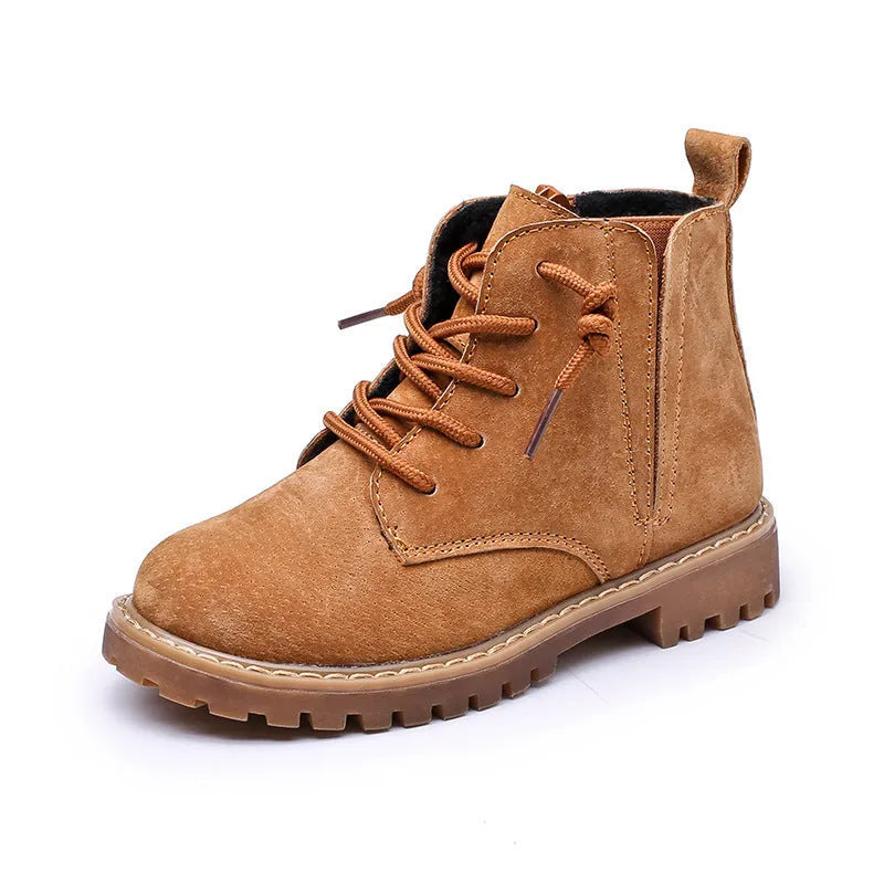 Botas individuales para niños Botas para niños Botas Martin Botas militares negras Botas altas de verano para niños grandes