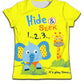 Children Boy T-shirt Clothes Casual Soft T-shirt Cute Cat Cartoon Pattern - Enfance-Heureuse