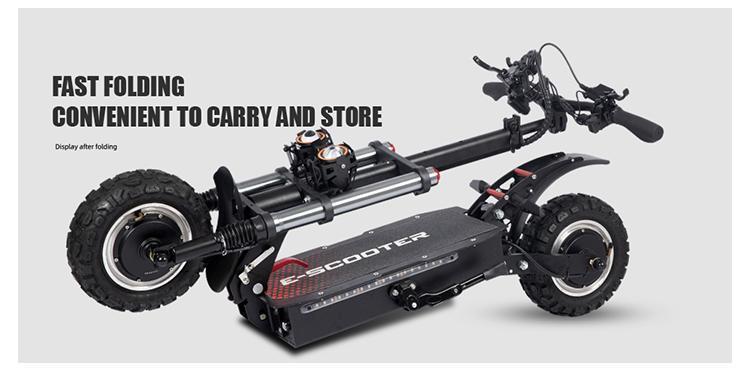 High Safety Level Two-wheeled Intelligent Balance Electric Long-range Electric Off-road Scooter - Enfance-Heureuse