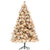 HOMCOM 6.5 Ft Pre-Lit Artificial Christmas Tree With 350 Clear Lights And 1107 Tips, Snow Flocked Christmas Tree With Metal Stand, Hinged Xmas Tree For Home Office Holiday, Green - Enfance-Heureuse