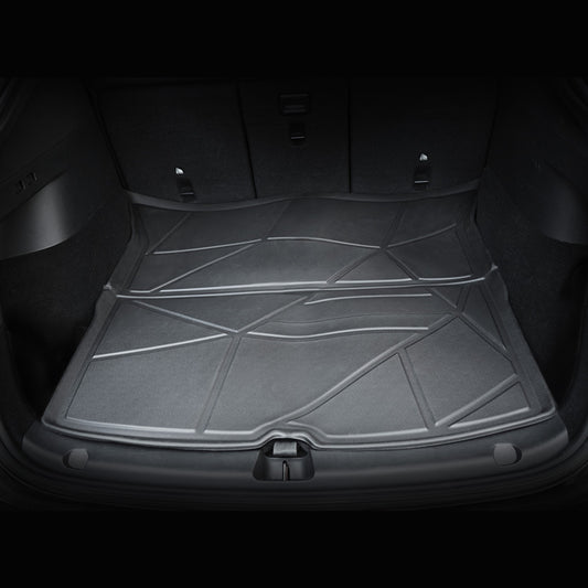 All-Weather TPE Floor Mats For Tesla Model Y 2021-2022 Model 3 2023-2025 - Waterproof, Anti-Slip, Full Coverage Car Floor Liners 6 PCS Set - Enfance-Heureuse