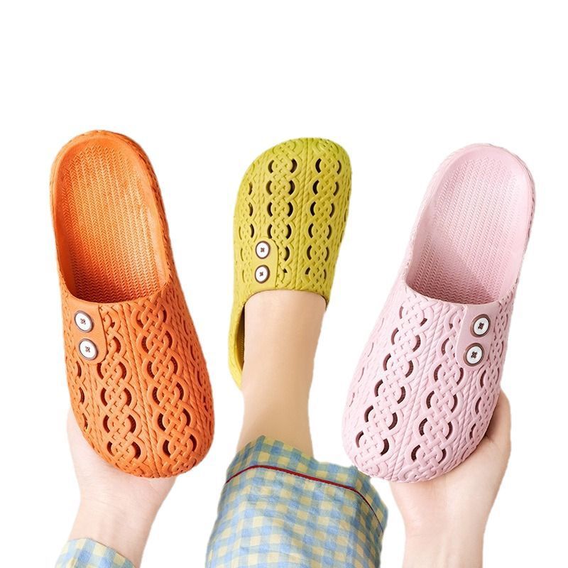 Women's Non-slip Home Closed-toe Slippers - Enfance-Heureuse