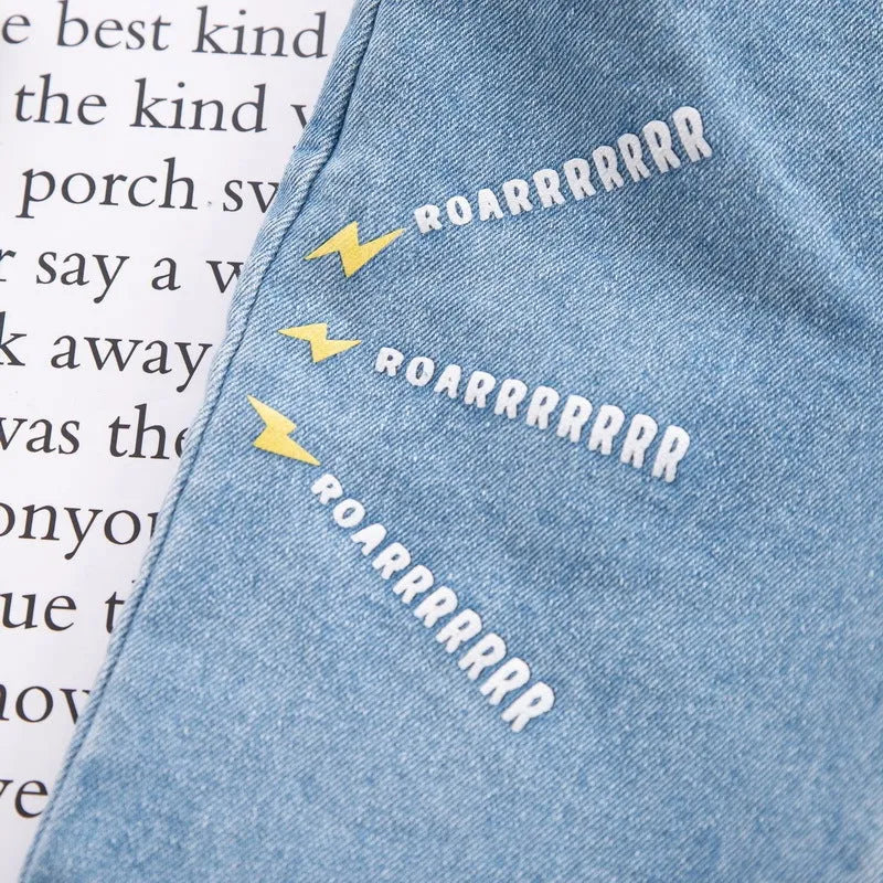 Children's Naughty Spring And Autumn Jeans - Enfance-Heureuse