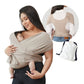 Summer Cotton Cross Simple Baby Carrier - Enfance-Heureuse
