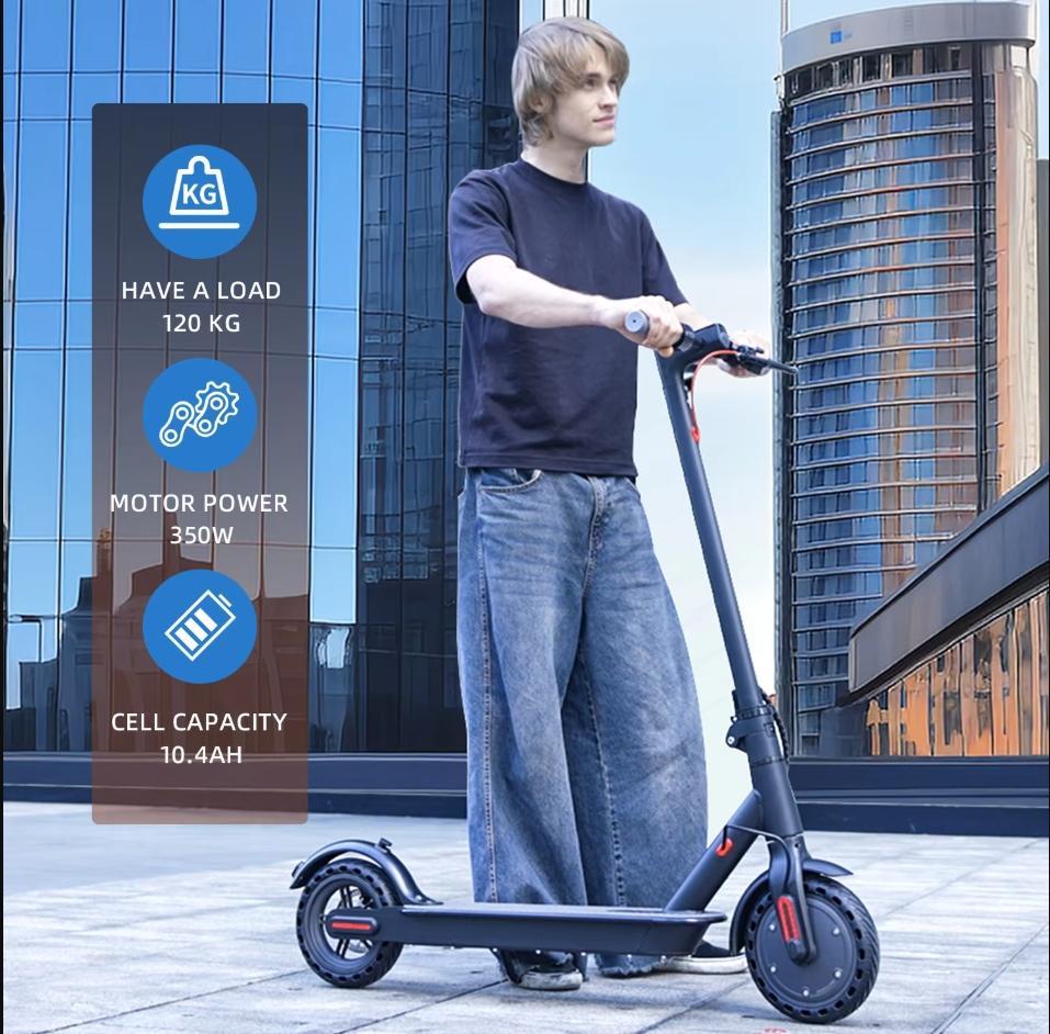 Fat Tire Electric Powerful Scooter App Controlled Smart Electric Scooter - Enfance-Heureuse