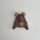Baby Wool Cute Bear Earmuffs Hat - Enfance-Heureuse