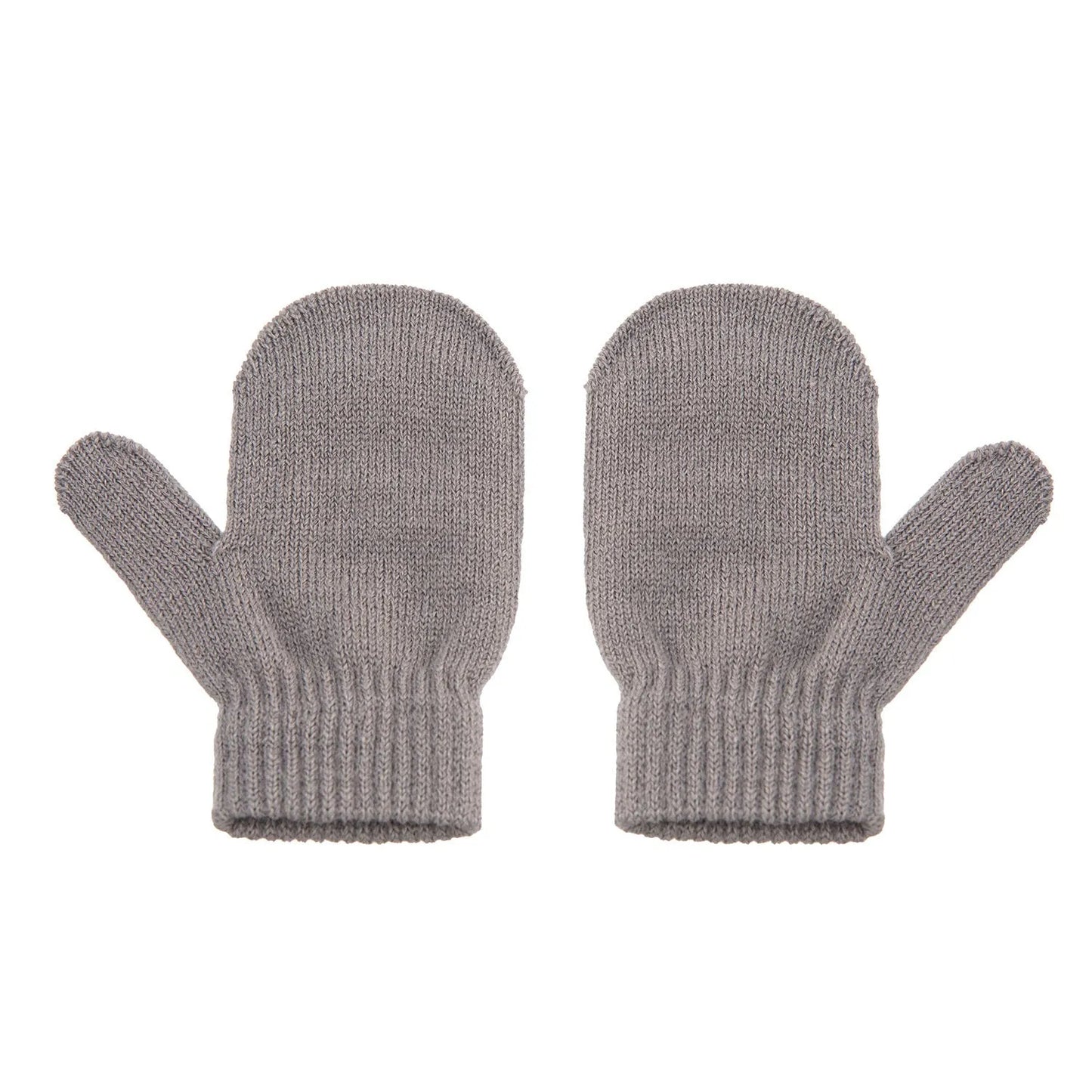 Children's Braid Hat Gloves Warm Ear Protection Children's Knitted Hat - Enfance-Heureuse