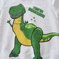 Sweat-shirt dinosaure imprimé en coton à manches longues pour garçons - Enfance-Heureuse