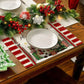 Christmas Holiday Decoration Insulation Anti-scald Placemat - Enfance-Heureuse
