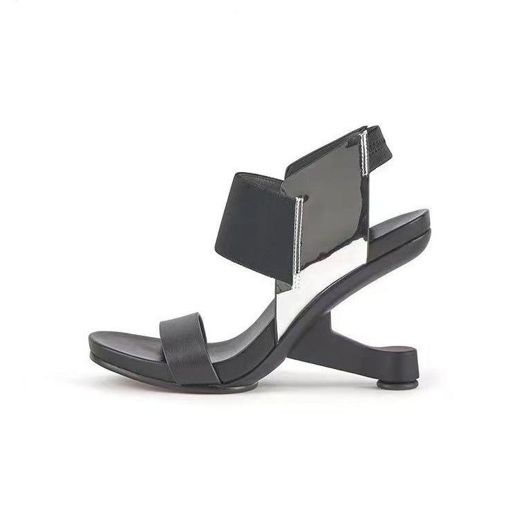 European And American Personalized Color Matching Women's Sandals - Enfance-Heureuse