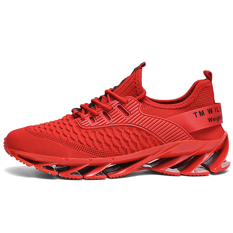 Fashion Blade Flying Woven Scale Trendy Sneakers - Enfance-Heureuse