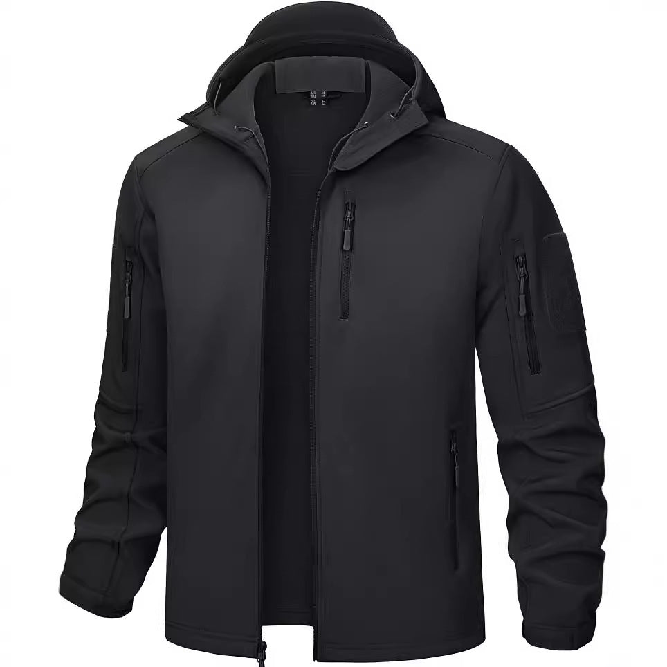 Hooded Outdoor Windproof Casual Men's New Loose Jacket - Enfance-Heureuse
