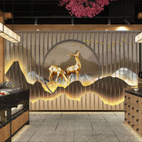 Luxury New Chinese Office Wallpaper - Enfance-Heureuse