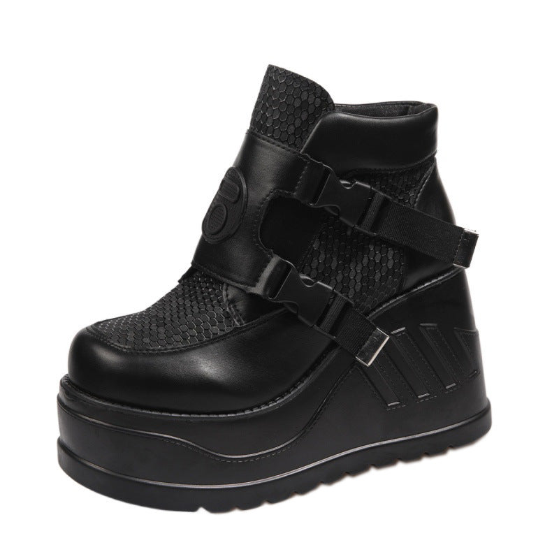 Woman High-heeled Shoes Thick Bottom - Enfance-Heureuse