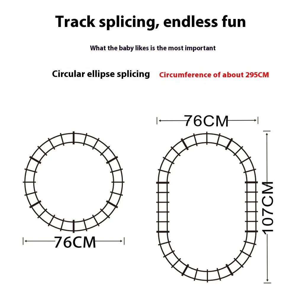 Electric Rail Car Children's Toy Simulation Train Boy Toy - Enfance-Heureuse