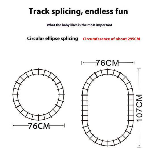 Electric Rail Car Children's Toy Simulation Train Boy Toy - Enfance-Heureuse