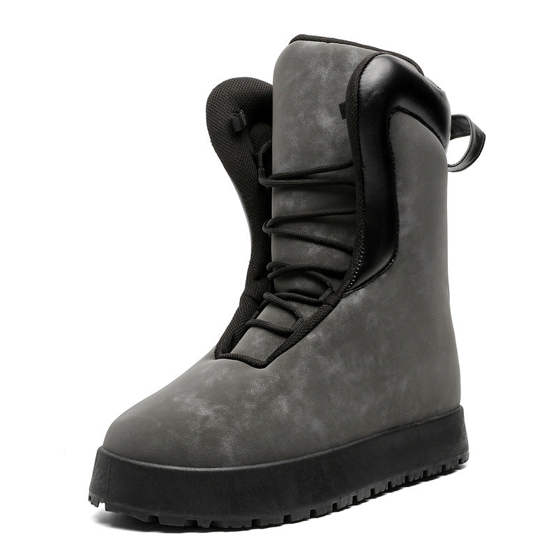 Fall Winter Men High-top Martin Boots - Enfance-Heureuse