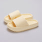 Summer EVA Slippers Solid Color Rhombus Stripe Anti-slip Slippers New Women's Home Shoes - Enfance-Heureuse