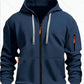 Zipper Hooded Sweatshirt Men's Sports Casual Cardigan Coat