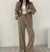 Korean Style Casual Suit Set Women - Enfance-Heureuse