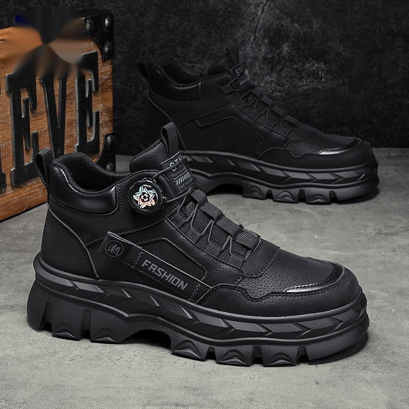 Men's Martin Boots High-top Casual Shoes - Enfance-Heureuse