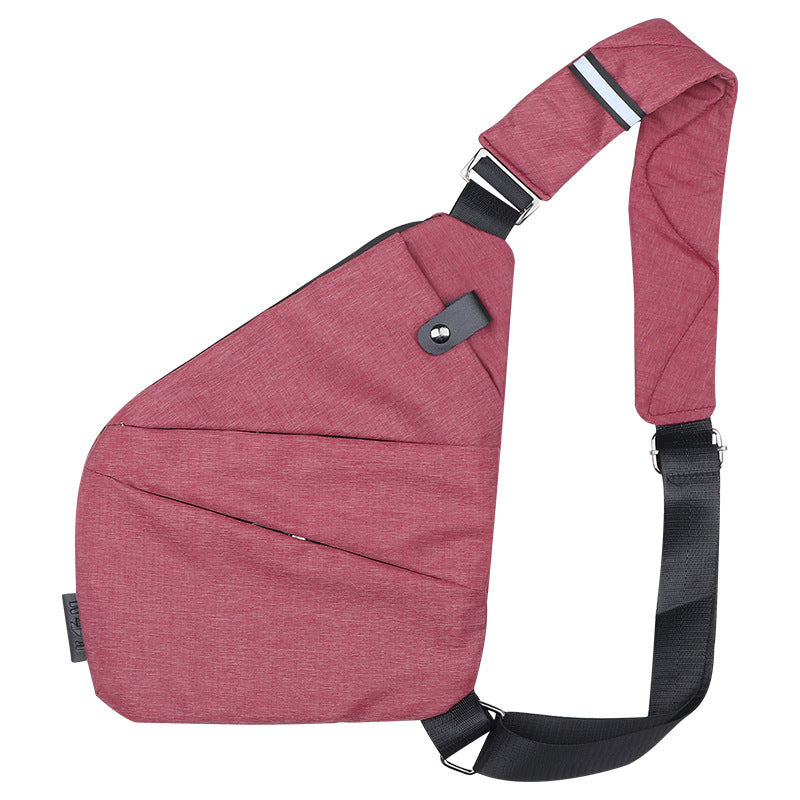 New Mens Digital Storage Gun Bag Diagonal Outdoor Sports Waist Bag - Enfance-Heureuse