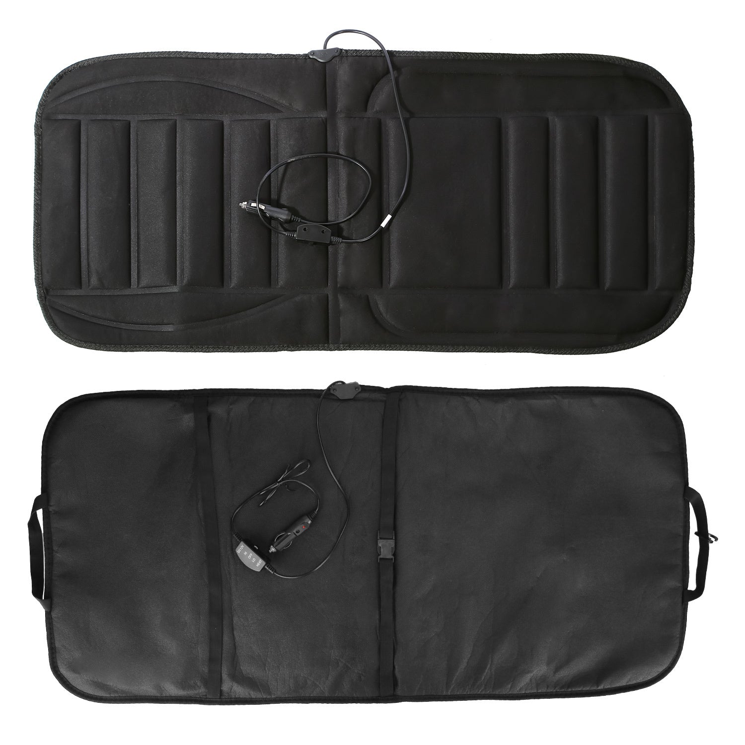 1Pc Heated Car Seat Cushion 12V Auto Seat Cover Warmer With Adjustable Temperature Controller For Cars Trucks SUV - Enfance-Heureuse