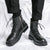 New Mid-top Round Head Chelsea Men's Boots - Enfance-Heureuse