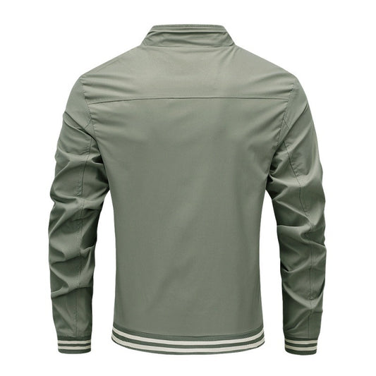 Sports Casual Youth Stand Collar Coat Top - Enfance-Heureuse