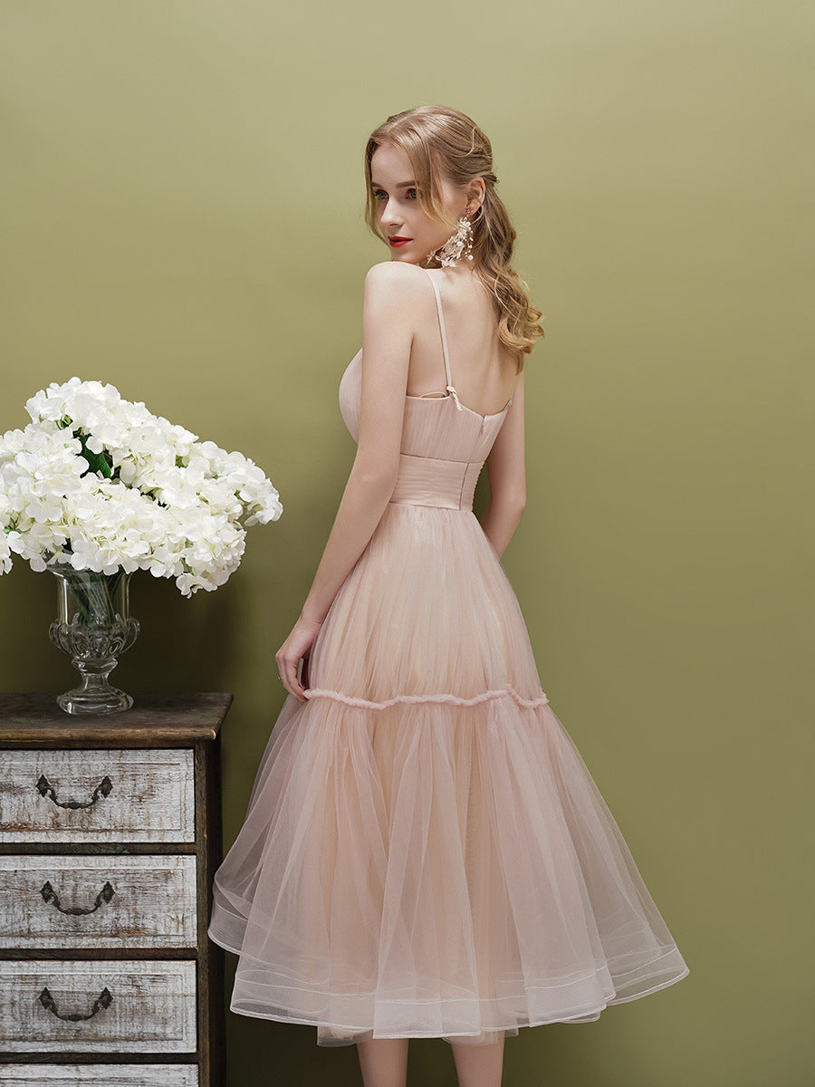 Super Fairy Mori Style Mid-length Small Dress - Enfance-Heureuse