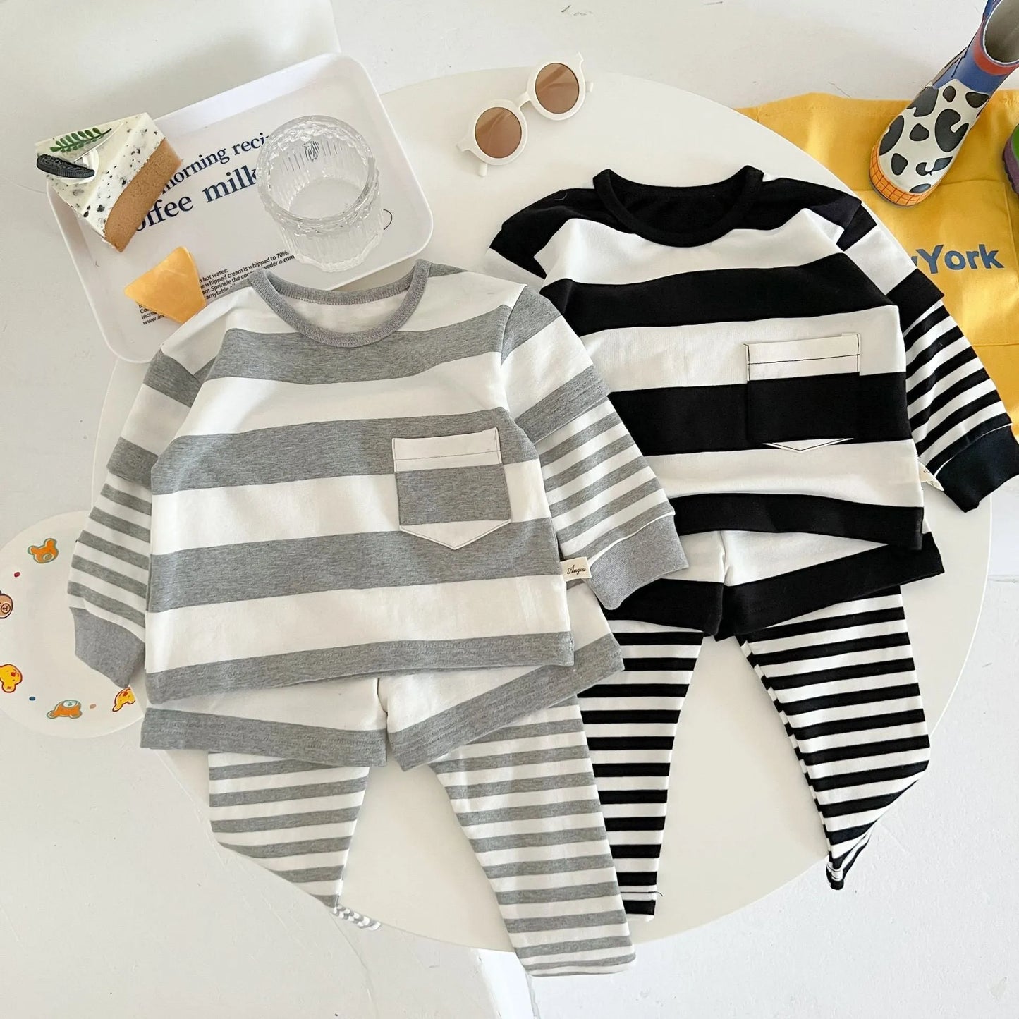 Fashionable Personality Autumn Boy Baby Suit - Enfance-Heureuse